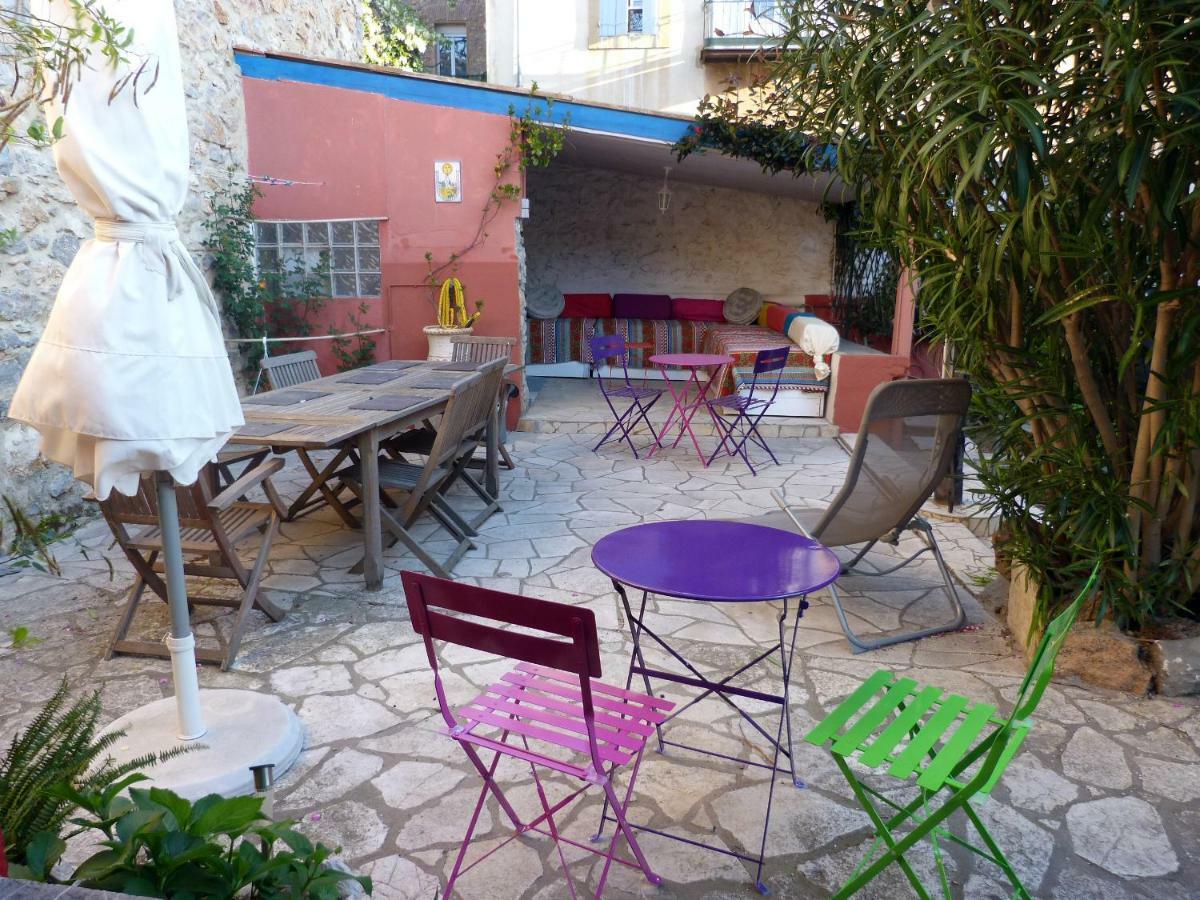L'Abri Du Vent Fitou Exterior foto